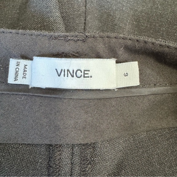 Vince Wool Tuxedo Stripe Slim Trousers - Picture 5 of 8